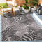 SANAT Outdoor Teppich Wetterfest - Outdoorteppiche für den Innen und Außenbereich, Balkon Teppich Wasserabweisend, Strapazierfähige Teppiche für Terrasse Garten und Wohnzimmer, Grau 160 x 230 cm