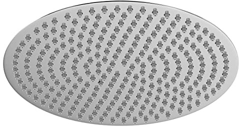 Wholesale Domestic Polished Chrome 400mm Thin Round Fixed Shower Head