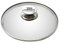 ELO 73029 Glasdeckel Galant 28 cm, aus Glas mit Edelstahlknopf