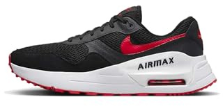 Nike Herren Air Max SYSTM Sneaker, Rot-weiß schwarz/Universität, 42 EU