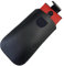 N NEWTOP Cover Universale Fodero Sacchetto Verticale Case Nero Chiusura Protettiva Simil Pelle Clip Compatibile per Brondi Saiet Cellulari Piccole Dimensioni Anziani 3.5-4.7 Pollici (S 80x135mm)