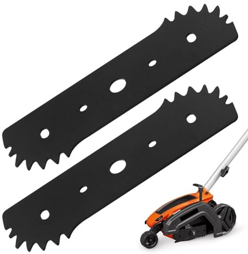 DECKMAN WA0034 7-1/2 Electric Lawn Edger Replacement Blade for Worx WG895 & WG896 Electric Lawn Edgers - Trencher, for Craftsman Edger/Trencher 7.5 Blade fits 50018386 & 71-86880 (2 Pack)
