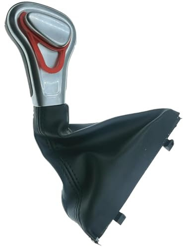 VHEUHZ Compatible con Audi A3 8P A4 8K A5 8T A6 4F C6 Q5 8R Pomos de palanca de cambios de marchas Perilla de cambio automático 2009-2014