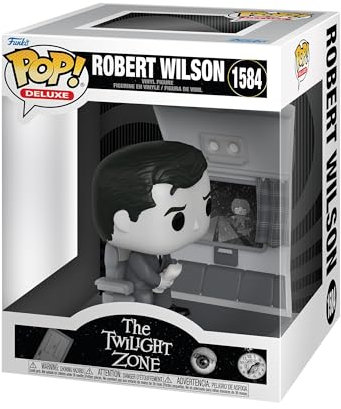 Funko Pop! Deluxe TV: TZ 1959 – Mr. Robert Wilson - Twilight Zone 1959 - Collectable Vinyl Figure - Gift Idea - Official Merchandise - Toys for Kids & Adults - TV Fans - Model Figure for Collectors