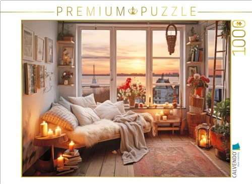 Puzzle · Seelenvolle Räume voller Harmonie | Romantisch und gemütlich · 1000 Teile · Lege-Größe 64 × 48 cm · CALVENDO Puzzle