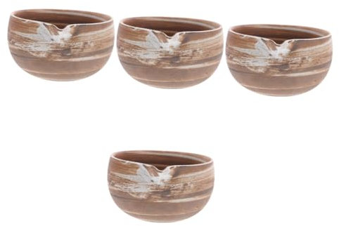 Alipis 4 Pezzi Ciotola Matcha Ciotola Da Tè In Ceramica Per La Cerimonia Del Tè Tazze Da Tè Tazza Matcha Tazza D'Acqua Tazza Di Ceramica Matcha Porta Tazza Da Tè Matcha Ciotola Da