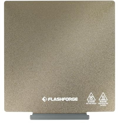 Flashforge Double-Sided Textured PEI Sheet for Adventurer 5M Series, Flexible Build Plate PEI Sheet for PLA/PETG/TPU/PLA-CF/PETG-CF