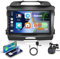 Inefala für Kia Sportage 2010-2016 Autoradio 2 Din Android mit Wireless Carplay und Android Auto, 9 Touchscreen Radio Android GPS Bluetooth WiFi HiFi USB Radio RDS Mikrofon, Rückfahrkamera