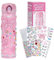 Pink Trinkflasche Kinder,Schulanfang Geschenke,Geschenke Für Mädchen Weihnachtsgeschenke 8-11 Jahre Personalisierte Geburtstagsgeschenk Bastelsachen,Spielzeug Auslaufsichere Edelstahl Trinkflasche DIY