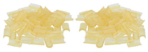 Professional Extensions Glue and Beads Kit, Thermal Bonding Adhesive for Salon and Home Use, 2x Yellow U Tip Bags, Strong Adhesive, High-Quality Extension Supplies