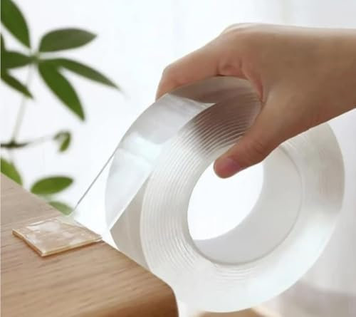 Briar Belle Heavy Duty Double-Sided Tape Extra Large (5.0m * 2.0cm) – Ultra Strong Adhesive for Walls, Carpets, & DIY Projects – Perfect for Home & Office Use