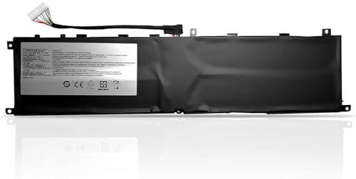 BTY-M6L Laptop Battery Replacement Compatible for MSI GS65 GS75 Stealth Thin 8SE 8SF 8SG 8RF 9SD 9SE 9SF 9SG PS63 Modern 8RC P65 Creator 8RD 8RE P75 GS60 Series (15.2V 80.25Wh)
