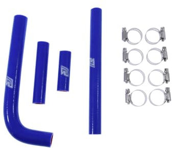 avdb-moto Juego Mangueras de Radiador compatible con YAMAHA WR 400F / WR400F 1998-2000, WR 426F / WR426F 2001-2002, YZ 400F / YZ400F 1998-1999, YZ 426F / YZ426F 2000-2002 (Azul)