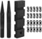Fuhjythy 3PCS Pocket Chainsaw Breaker Chain Saw Repairing Mending Tool Set Spare Parts with 10 Sets 0.325in Chainsaw Chain Joiner Link Repair