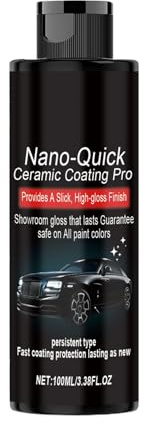 Ceweao Vernis pour voiture, 100 ml de protection longue durée pour élimination des rayures, Vernis en céramique, Pour peinture, jantes, vitres, entretien du véhicule