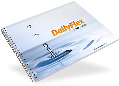 DailyFlex Terminplaner Praxisplaner - 6 Spalten pro Seite, 7-22 Uhr im 15-Minuten-Takt, Organizer für Praxis, Studio.Salon und Klinik …