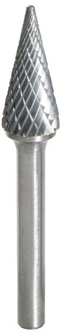 KS Tools 515.3275 HM Spitzkegel-Frässtift Form M, 12mm