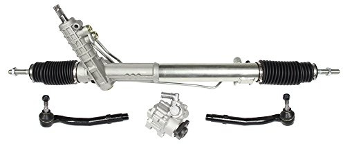 MAPCO 29861/3 Lenkgetriebe-Satz inklusiv Servopumpe und Spurstangenköpfen | Kompatibel mit: BMW 5, 5 Touring