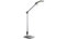 Moderne LED Tischleuchte Lampe Aluminium Silber Grau Nachttischlampe Globo 58272