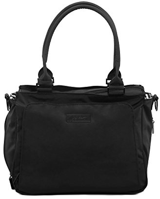 Ju-Ju-Be 15FB01X-BLO-NO SIZE waschmaschinenfeste Handtasche mit Wickelunterlage - schwarz, mehrfarbig