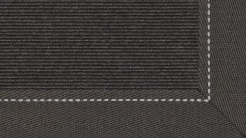 Tretford Teppiche mit Bordüre aus Leinen 4 Meter Breit Farbe tretford Leinenbordüre Ld_515_651, Größe 350cm