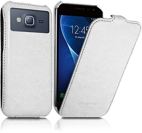 Etui à Clapet pour Smartphone Altice S21 Couleur Blanc (Ref.9-A)