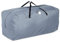 VonHaus Garden Cushion Storage Bag – Outdoor Cushion Storage Bag for Garden Cushions w/ Handles & Zip, 110x48x48cm, Heavy Duty 600D Fabric – Grey