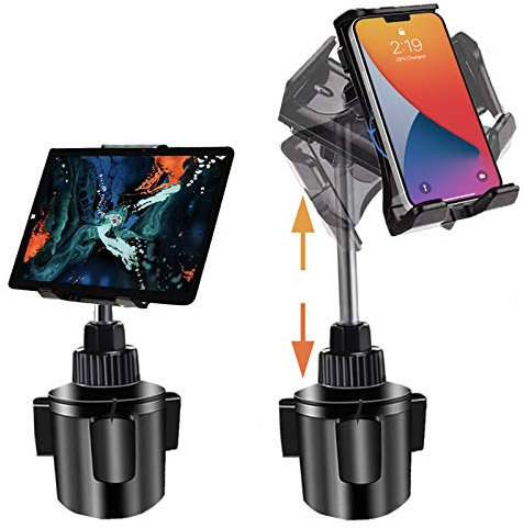 LeChivée Support Tablette pour iPad Pro, Porte-gobelet Berceau Voiture Compatible avec iPad Air Mini, Kindle, Galaxy Tab - pour Camion et Voiture