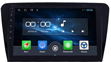 ZERTRAN Android 10 Autoradio Autonavigation Stereo Multimedia Player GPS Radio 2.5D Touchscreen fürSkoda Oc.TA.vi.a 2014-2018