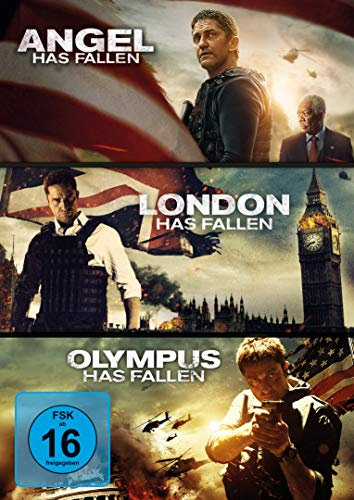 Olympus Has Fallen - Die Welt in Gefahr/London Has Fallen/Angel Has Fallen - Triple Film Collection [3 DVDs]