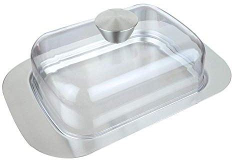 Kitchen Craft Beurrier isotherme en acier inoxydable avec couvercle