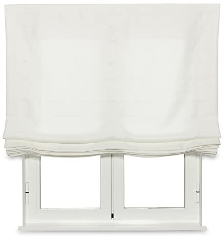 VIEWTEX Raffrollo Toxa Artemia Weiss 105 X 250 cm 5 Jahre Garantie