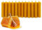 LAMARE Bienenwachskerze Honigwabe 100% Natürlich (12 Einheiten - 10 cm Länge - 2 cm Durchmesser) - OHNE PARAFFINE - Honigkerzen - Handgefertigt 100% Handwerklich.