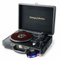 gef-roy Platine Vinyle - Muse MT-103GD - stéréo Vintage Collection 33/45/78 Tours avec Enceintes intégrées - USB/SD/AUX - Lumière OVNI