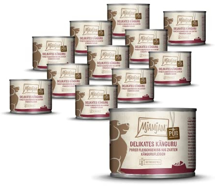 MjAMjAM - purer Fleischgenuss - delikates Känguru pur 12 x 200 g