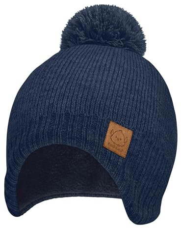 Baby Mütze, Baby Mützen für Baby Jungen, Mädchen - Wintermütze Baby Neugeborene, Beanie Kinder, Babymütze Jungen, Baby Mütze Mädchen, Mütze Kinder, Säuglings-Hut, Beanie Mützen Kinder (Navy)