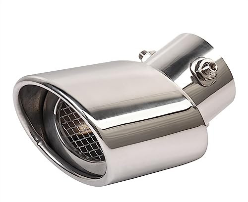 Homanpp Für Smart 453 Für Fortwo Für Forfour 2015 2016 2017 2018 2019 2020 Edelstahl Auto Endrohre Schalldämpfer Spitze Auspuffanlage Heckkehle Auto-Endstück-Hals-Auspuffrohr (Color : 2Forforfour)