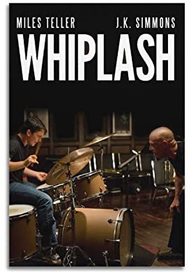 xze Whiplash Filmposter Zimmer Dekorative Leinwand Poster Ästhetisches Poster Druck Wandkunst Dekor Poster 30 x 45 cm Unrahmen