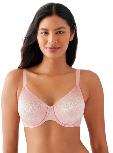 Wacoal Women's Back Appeal Underwire Bra, Rose Elegance, 34C