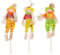 DECHOUS 3 Piezas Espantapájaros para Exterior Espantapájaros para Jardín Decoración De Muñeca De Espantapájaros De Tamaño Natural Adornos De Muñeca De Arte De Espantapájaros Pequeño