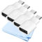 GreenMingle USB to USB C Adapter [4 Pcs] Type C Female to A Male Charger Cable Converter for Apple iWatch 8 7,MacBook,iPhone 12 13 14 15 Max Pro,Airpods,iPad 10 Air 4 5 Mini 6,CarPlay,S23 S24 A34