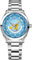 Pagani Design Luxus Herren Automatik Mechanische Uhren Japanisches NH34 GMT Uhrwerk Synthetik Saphir Edelstahl Wasserdicht Multifunktionale Sport Armbanduhr, Sommerblau