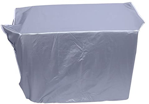 Cubierta Impermeable para Aire Acondicionado, Cubierta para Aire Acondicionado para Exteriores, Buena para Reflejar la Luz Solar para Aire Acondicionado Exterior de la