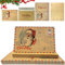 Weihnachtskarten mit Umschlag(20er Set), Frohe Weihnachten Karten Karte Weihnachten Klappkarten Merry Christmas Postkarte im Kraftpapier-Look, Weihnachtsgrüß für Kinder Familie Freunde