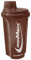 IronMaxx Shaker à protéines - Marron 700 ml | Shaker à protéines avec bouchon rotatif, passoire, mesure | Anti-fuite, lavable, sans BPA & DEHP