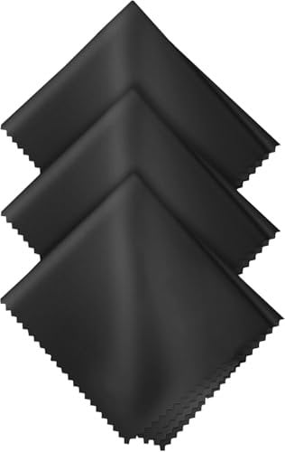 LetsSwipeThat® Chiffons de Nettoyage en Microfibres pour écrans de 6,9 Pouces [1 Paquets] - Chiffons Doux pour Smartphones, tablettes, lecteurs électroniques, Lunettes VR et caméras d'action