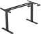 VSOGA Elektrischer höhenverstellbarer Stehschreibtisch, 58x180 cm, Dualmotor, 4 Speicheroptionen, ideal fürs Homeoffice