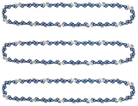 Sägekette 25,4 cm (10 Zoll), LP-Teilung, 0,1 cm Stärke, 40 Treibglieder, passend für Worx WG322, WG323 LCS1020, CMCCS610D1 - R40 Kettensäge (3 Ketten)
