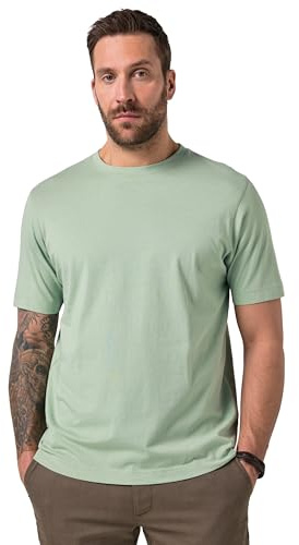 JP 1880 Herren T-Shirt, Basic, Rundhals, Gekämmte Baumwolle T-Shirt 1/2 (1er Pack)