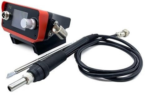 USB-C Cordless Soldering Station, 70W T12 Digital Iron with Adjustable Temperature & Fast Heat-Up, Compatible with for Bosch 18V/20V Li-ion Batteries
